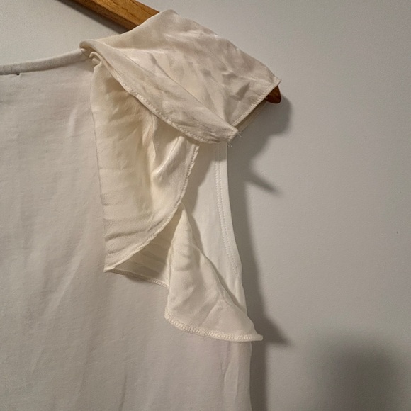 Theory Ruffle Sleeve Top - Picture 9 of 10